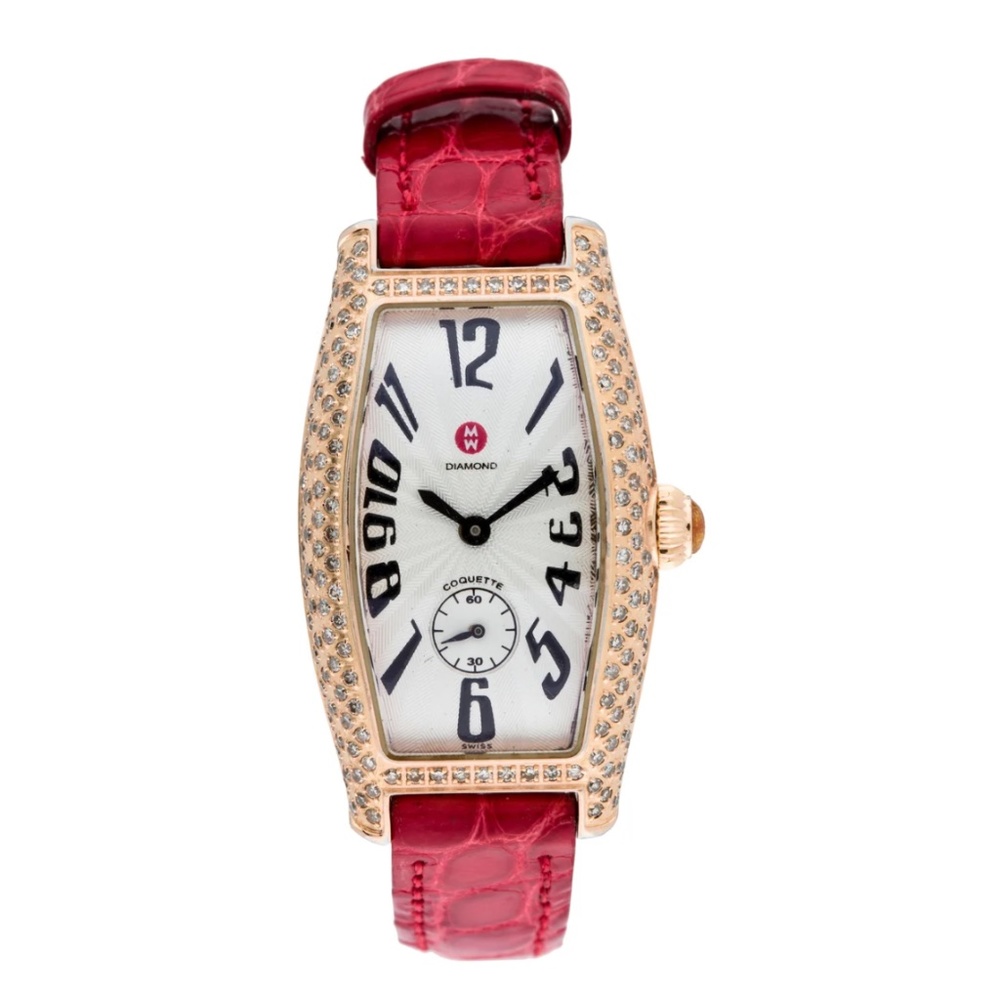 Michele Coquette Diamond Watch